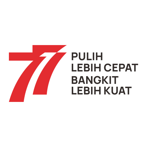 HUT RI ke-77 Kemerdekaan Indonesia Logo PNG Vector SVG AI EPS CDR