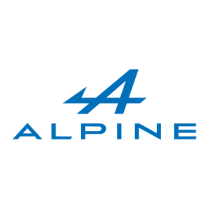 Alpine Cars Logo With Wordmark PNG Vector SVG AI EPS CDR