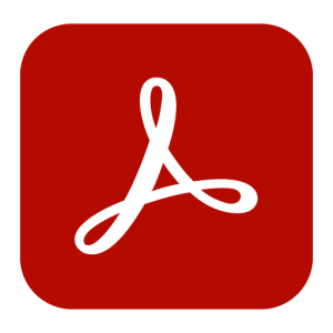 Adobe Acrobat Logo PNG Vector SVG AI EPS CDR