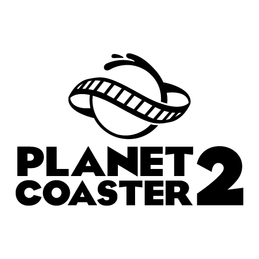 Planet Coaster 2 Logo Black PNG Vector SVG AI EPS CDR