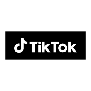TikTok Logo Simplified White