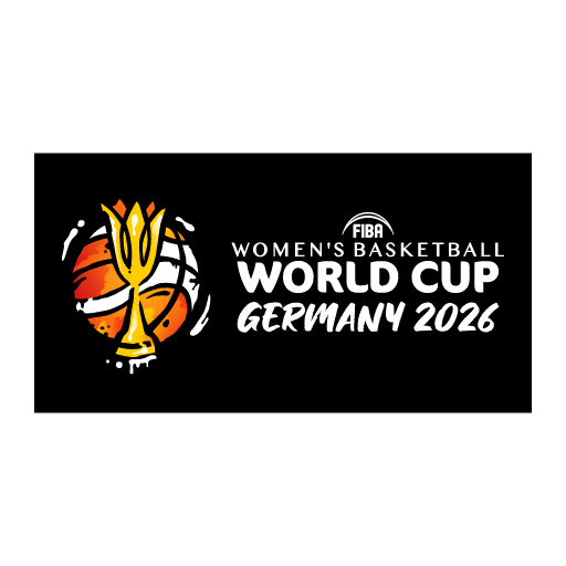 2026 FIBA Women's Basketball World Cup Logo Horizontal Dark PNG Vector SVG AI EPS CDR