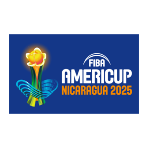 FIBA AmeriCup Nicaragua 2025 Logo Horizontal PNG Vector SVG AI EPS CDR