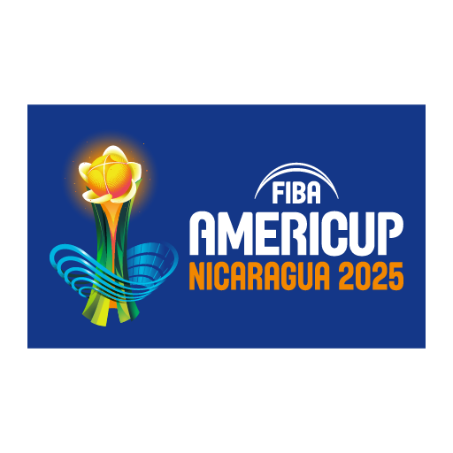 FIBA AmeriCup Nicaragua 2025 Logo Horizontal PNG Vector SVG AI EPS CDR