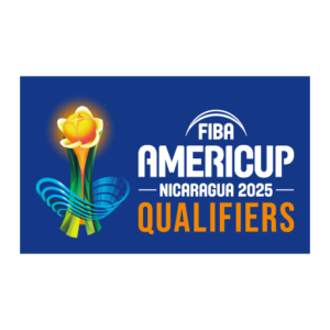 FIBA AmeriCup Nicaragua 2025 Qualifiers Logo Horizontal PNG Vector SVG AI EPS CDR