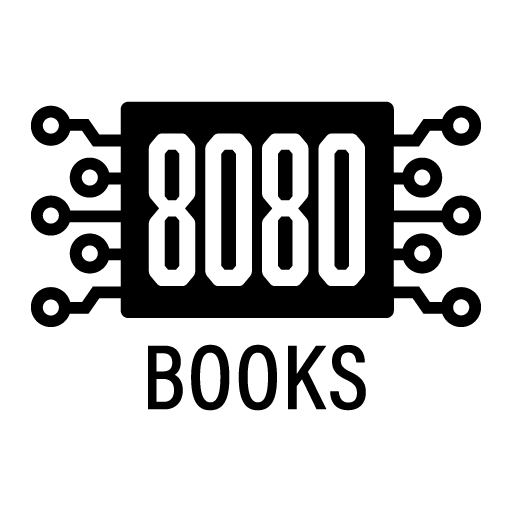 8080 Books Logo Black 2024 PNG Vector SVG AI EPS CDR