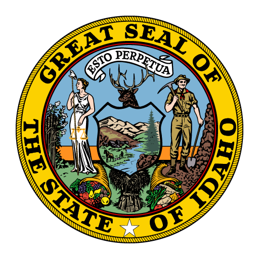 Seal of Idaho 1957 PNG Vector SVG AI EPS CDR