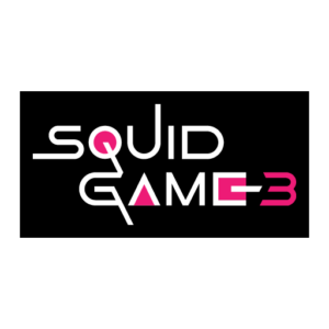 Squid Game Season 3 Logo White and Pink 2025 PNG Vector SVG AI EPS CDR