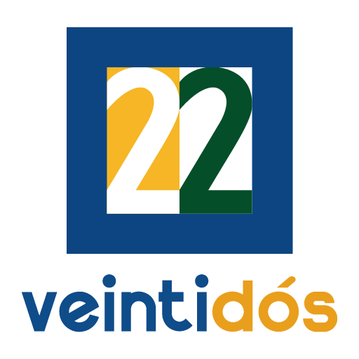 Canal 22 Veintidós Logo 2025 PNG Vector SVG AI EPS CDR