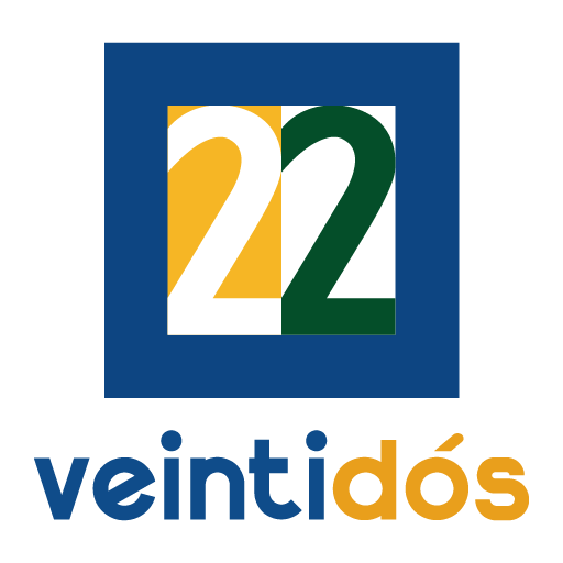 Canal 22 Veintidós Logo 2025 PNG Vector SVG AI EPS CDR