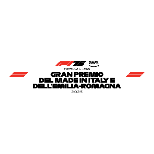 Formula 1 AWS Gran Premio del Made in Italy e dell'Emilia-Romagna 2025 Logo PNG Vector SVG AI EPS CDR