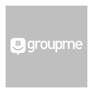 GroupMe Logo White 2023 PNG Vector SVG AI EPS CDR