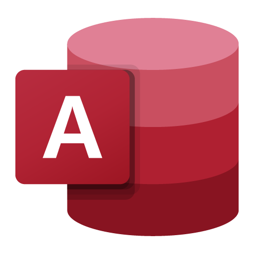 Microsoft Access Icon 2019 PNG Vector SVG AI EPS CDR
