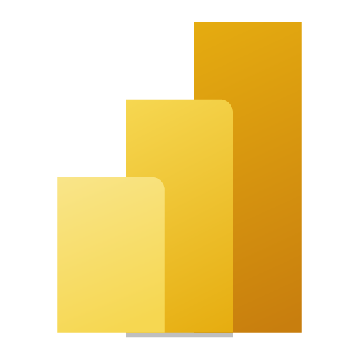 Microsoft Power BI Icon 2020 PNG Vector SVG AI EPS CDR