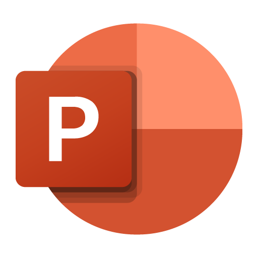 Microsoft PowerPoint Icon 2019 PNG Vector SVG AI EPS CDR