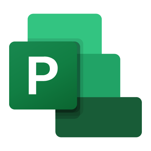 Microsoft Project Icon 2019 PNG Vector SVG AI EPS CDR