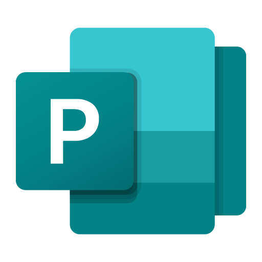 Microsoft Publisher Icon 2019 PNG Vector SVG AI EPS CDR