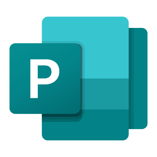 Microsoft Publisher Icon 2019 PNG Vector SVG AI EPS CDR