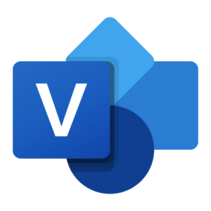 Microsoft Visio Icon 2019 PNG Vector SVG AI EPS CDR