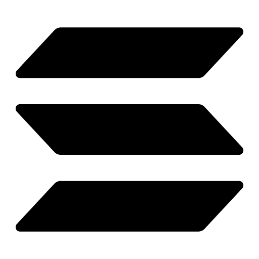 Solana Logomark Black 2020 PNG Vector SVG AI EPS CDR
